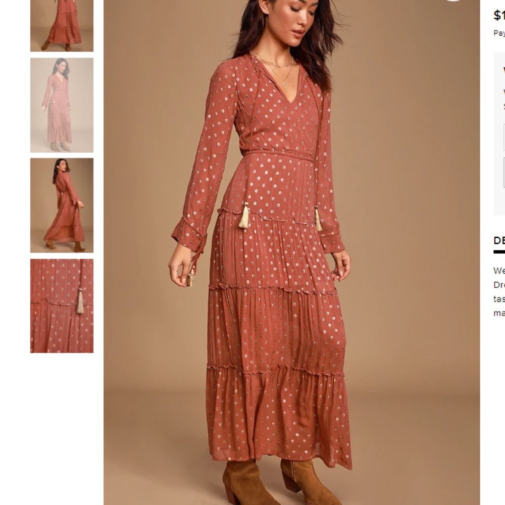 Cottage Core Tier Dress - Picture 3 of 7